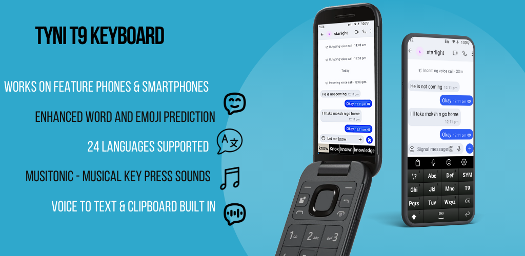 TyNi T9 Keyboard for Android