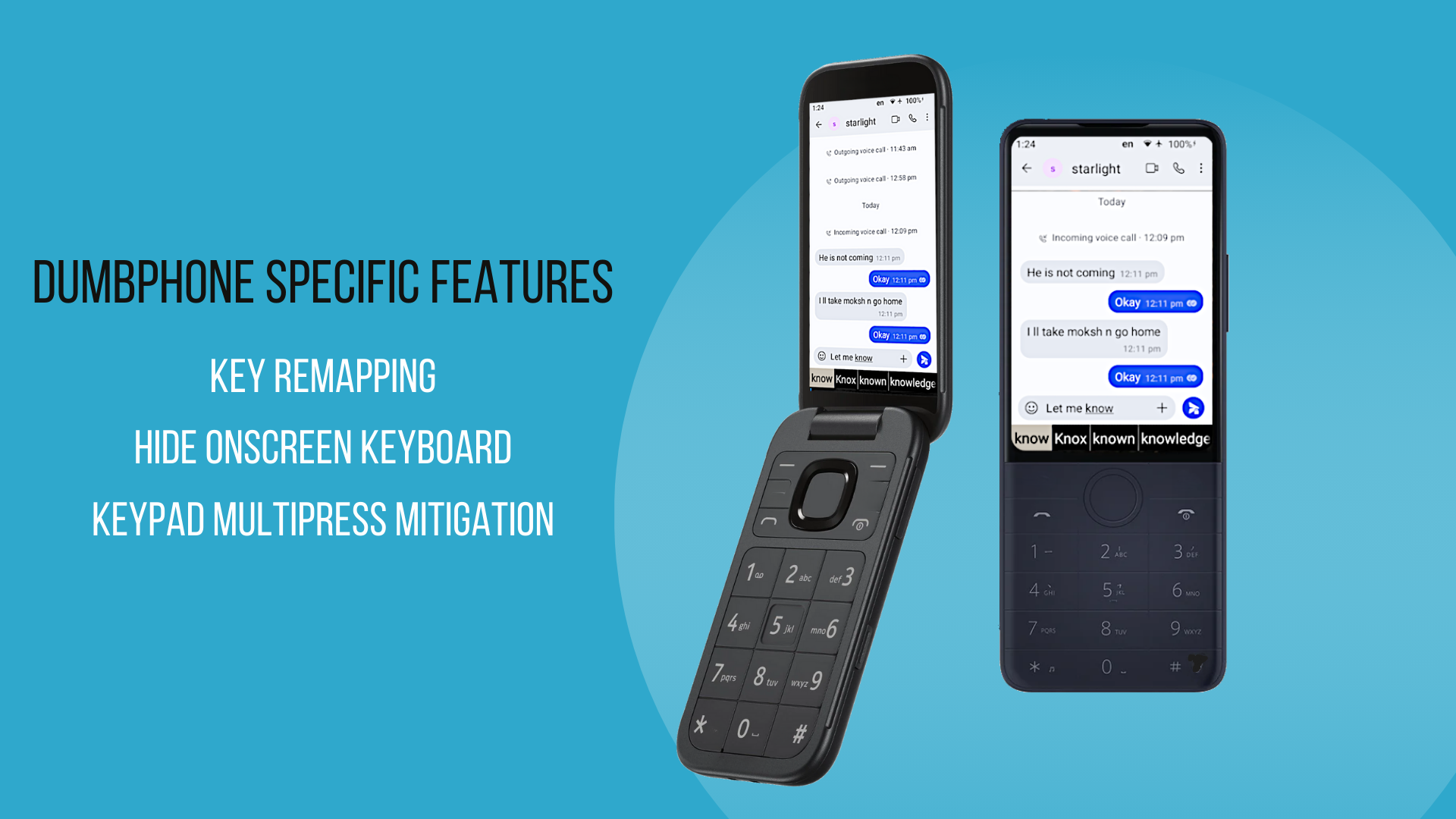 TyNi T9 Keyboard dumbphone features